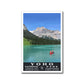 Yoho National Park Poster, Ermerald Lake