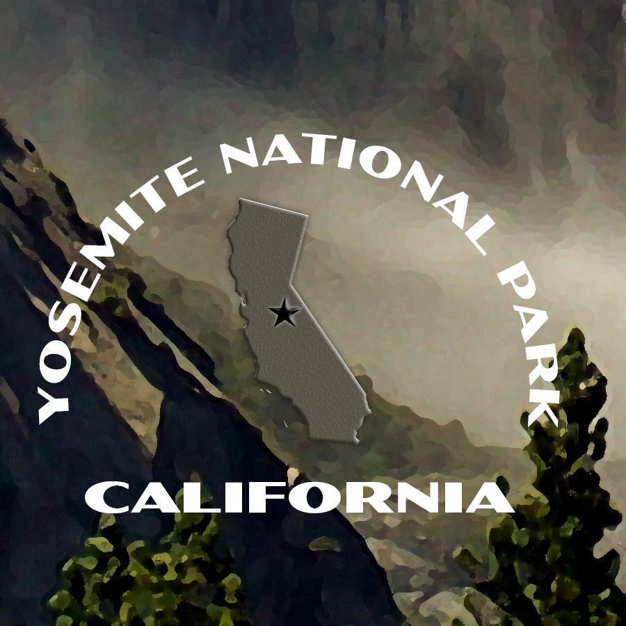 Yosemite National Park Poster-Yosemite Falls