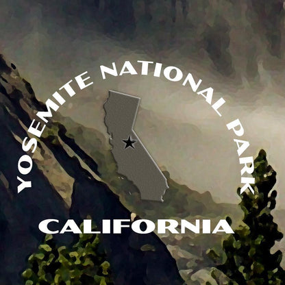 Yosemite National Park Poster-Yosemite Falls