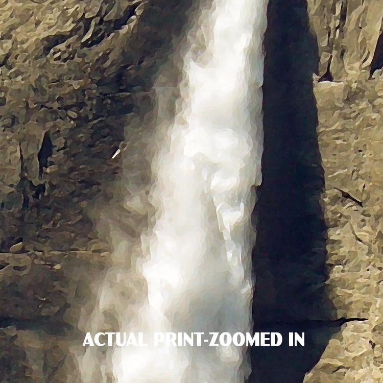 Yosemite National Park Poster-Yosemite Falls (Personalized)