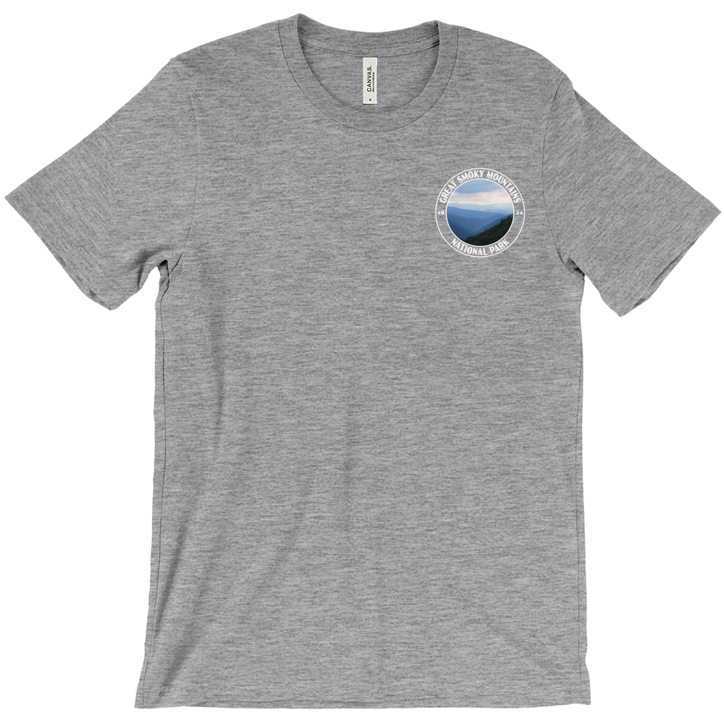 Great Smoky Mountains National Park Short Sleeve Shirt (Smoky Mountains View)