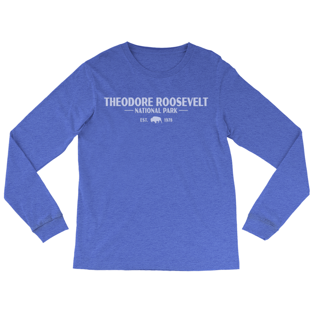 Theodore Roosevelt National Park Long Sleeve Shirt (Simplified)