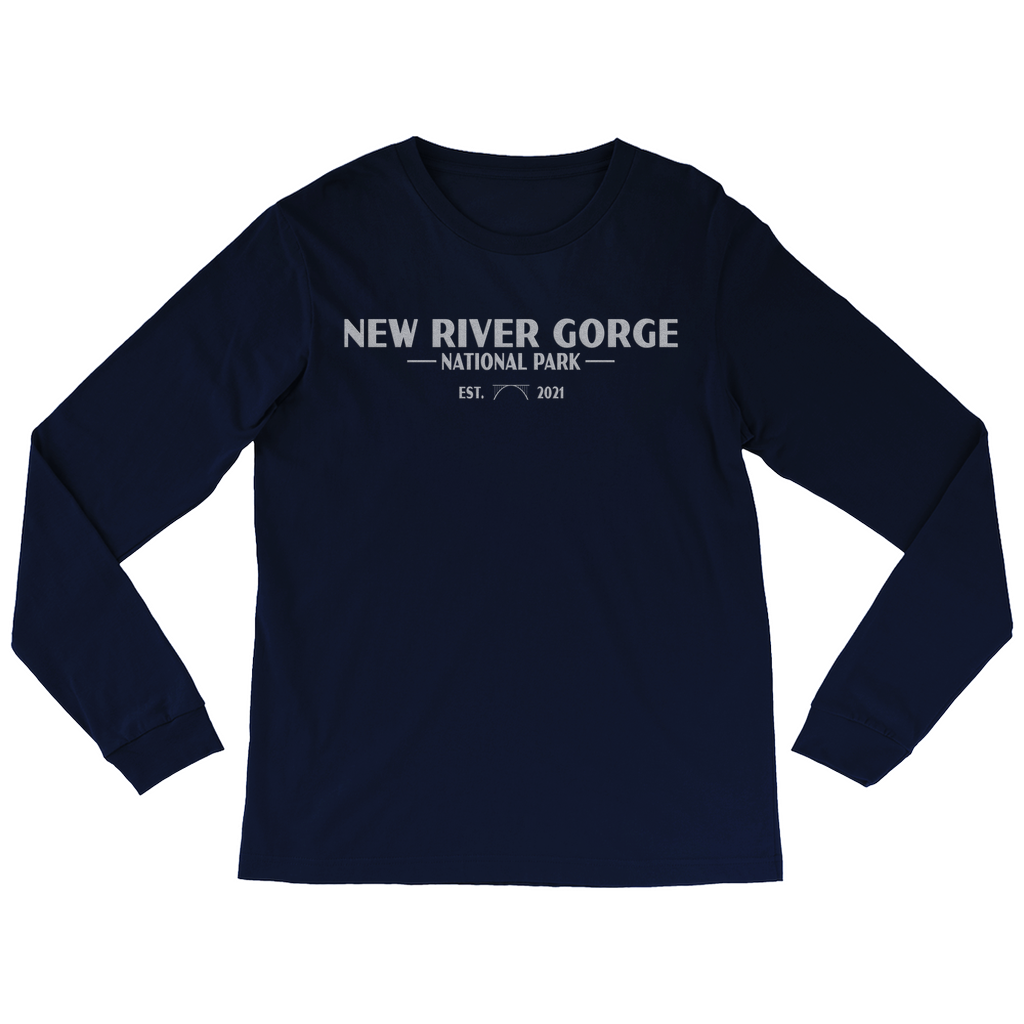 New River Gorge National Park Long Sleeve Shirt (Simplified)