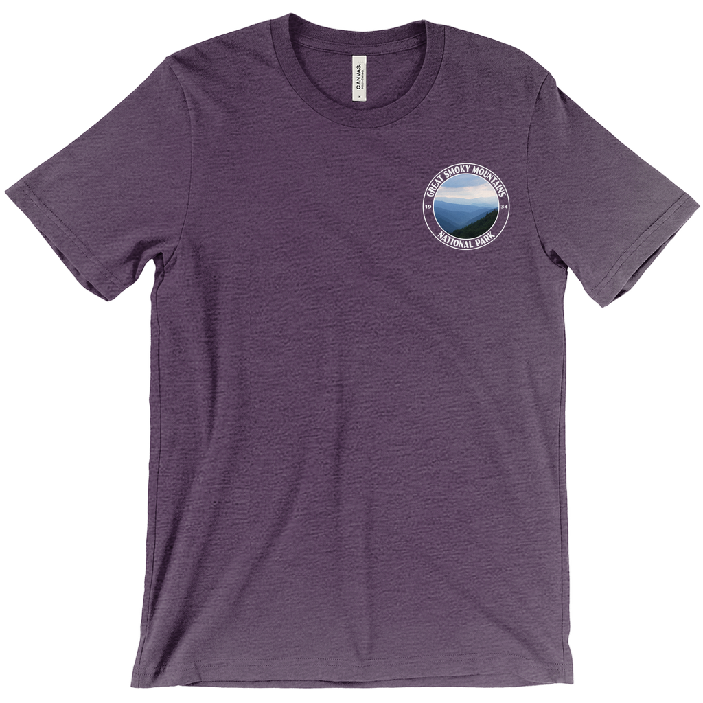 Great Smoky Mountains National Park Short Sleeve Shirt (Smoky Mountains View)