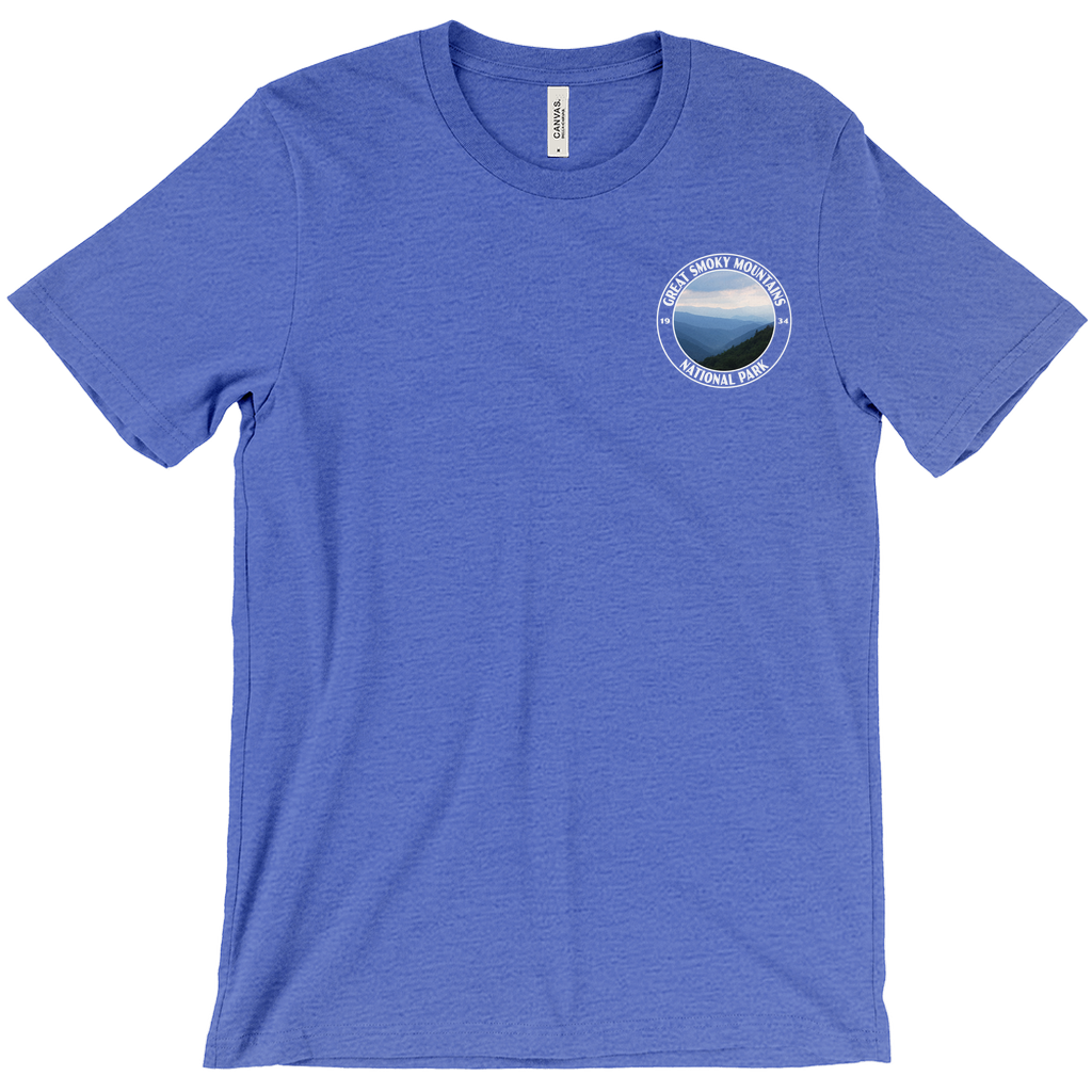 Great Smoky Mountains National Park Short Sleeve Shirt (Smoky Mountains View)