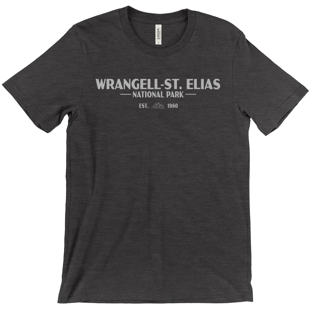 Wrangell St Elias National Park Short Sleeve Shirt (Simplified)
