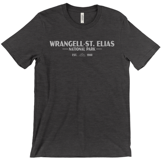 Wrangell St Elias National Park Short Sleeve Shirt (Simplified)