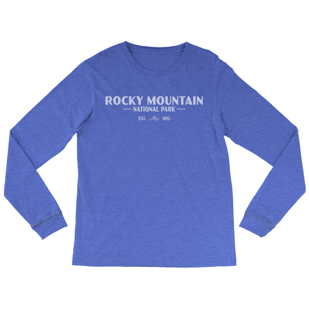 Rocky Mountain National Park Long Sleeve Shirt (Simplified)