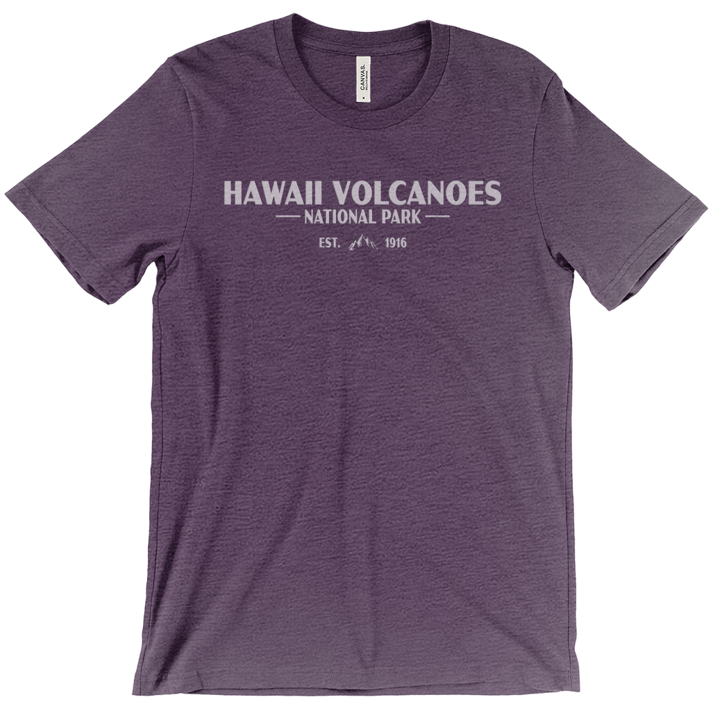 Hawaii Volcanoes  National Park Short Sleeve Shirt (Simplified)