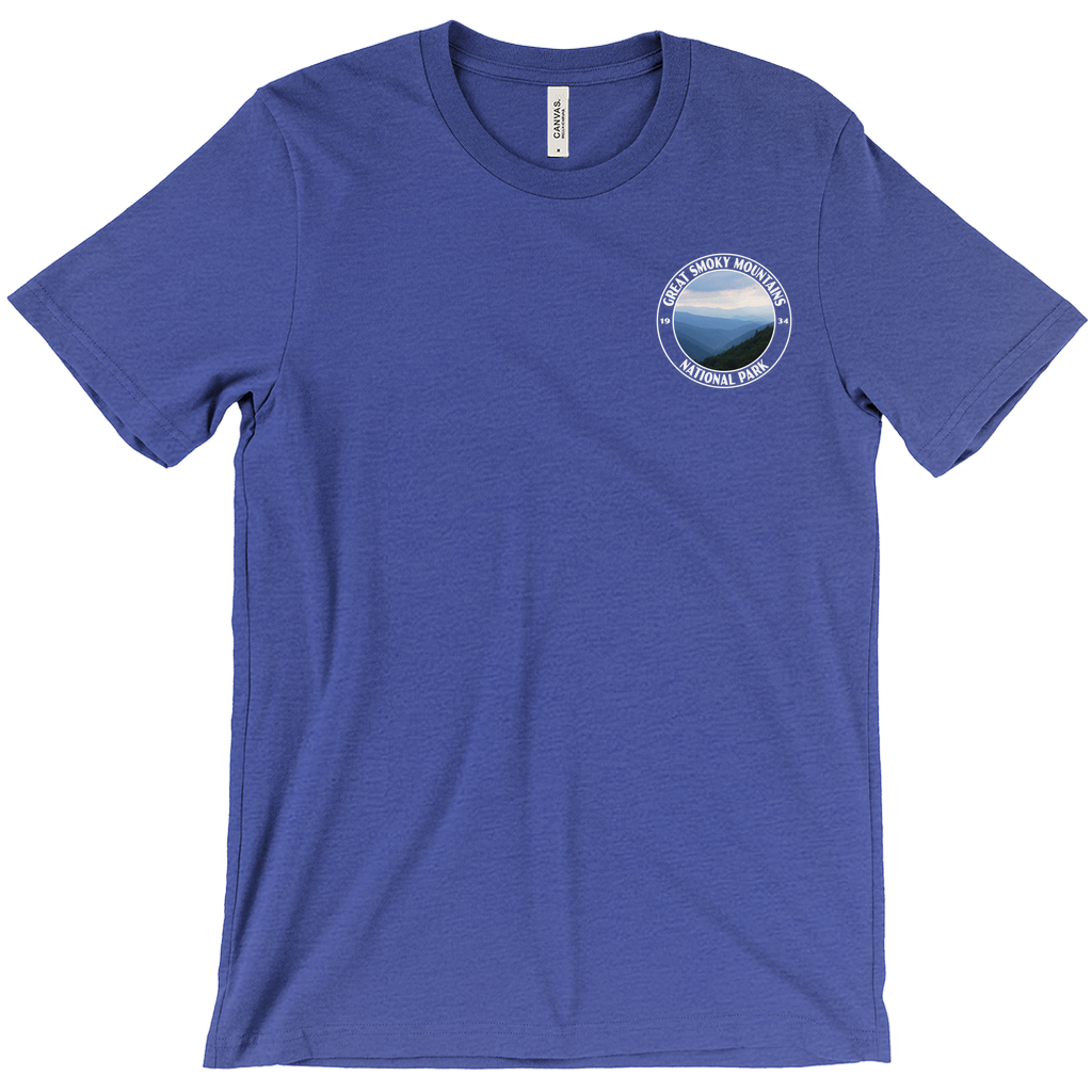 Great Smoky Mountains National Park Short Sleeve Shirt (Smoky Mountains View)