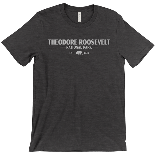 Theodore Roosevelt National Park Short Sleeve Shirt (Simplified)