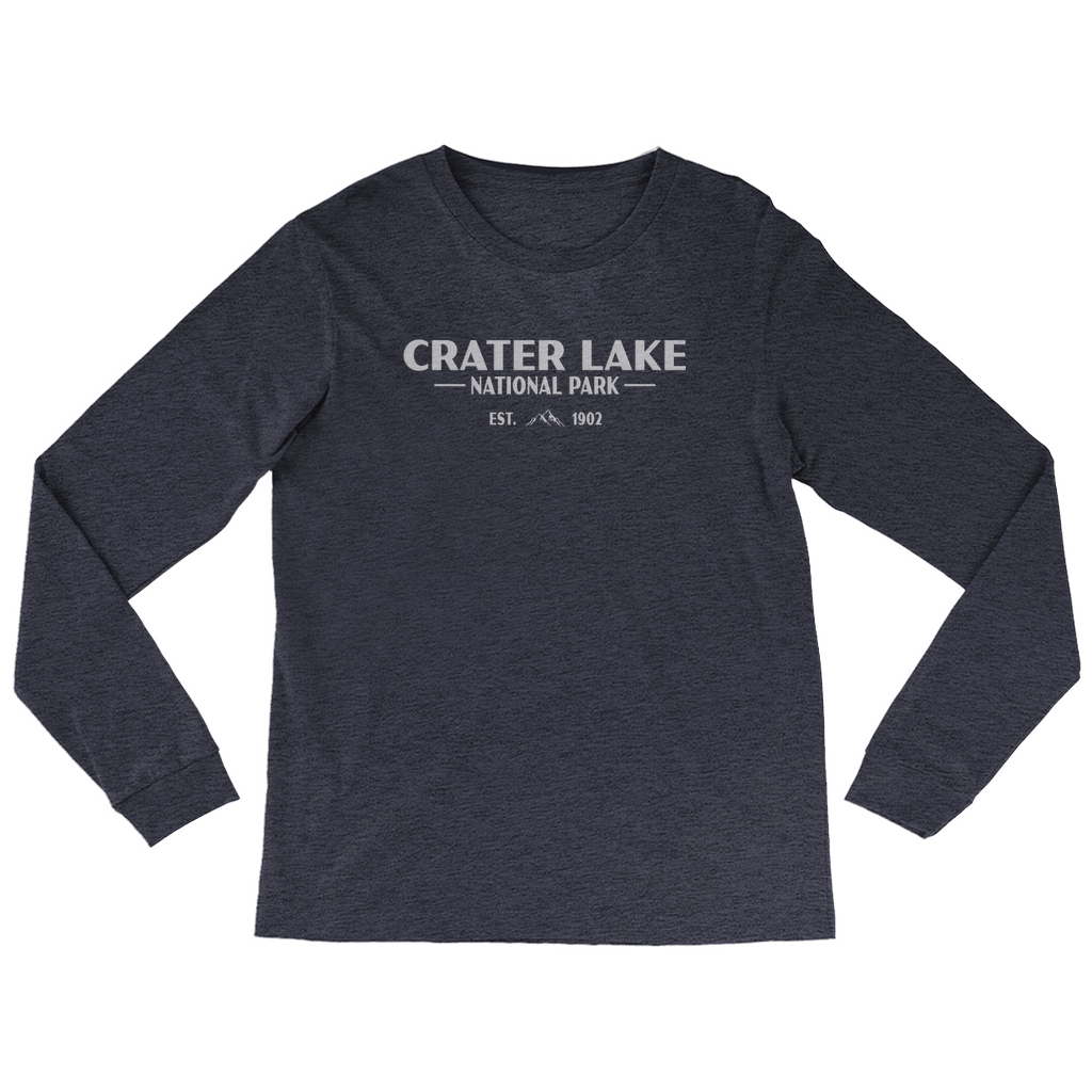 Crater Lake National Park Long Sleeve Shirt (Simplified)